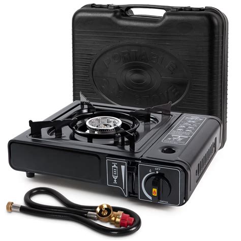 dual fuel single burner stove